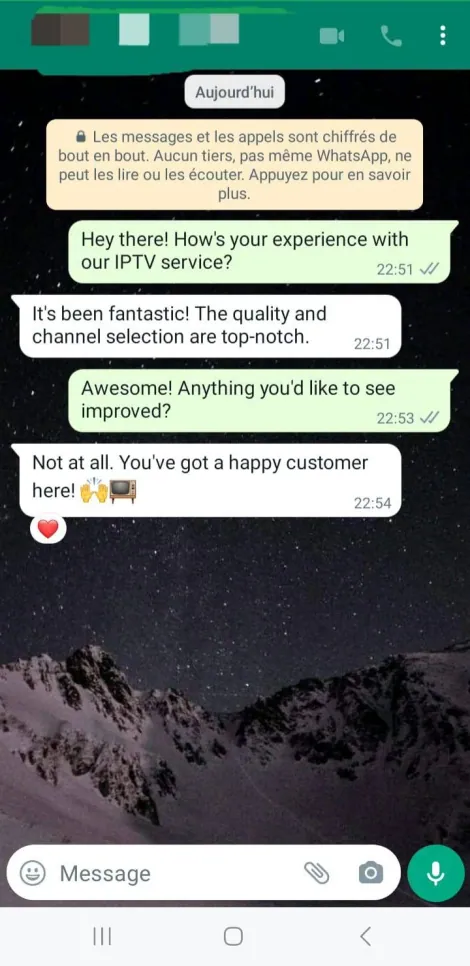 Customer WhatsApp conversation 5